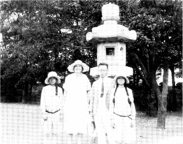 Agnes Alexander and Yasukuni 1929