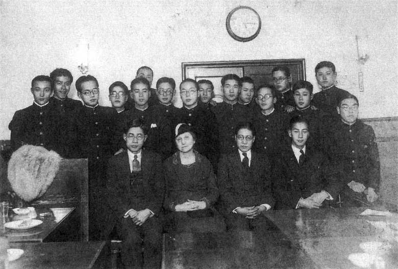 at Meiji University 1937