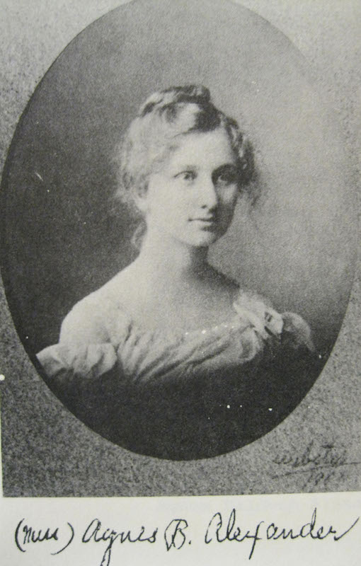 Agnes Alexander young