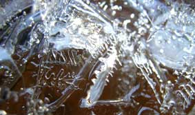 Ice crystals