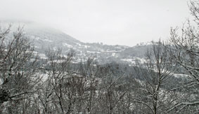 Chaumont from chalet winter 2011