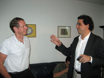 Arthur Dahl and Siamak Hariri
