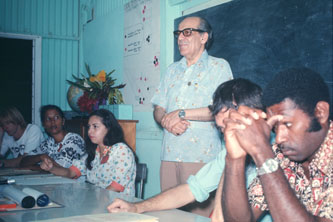 Mr. Faizi, New Hebrides National Convention 1977