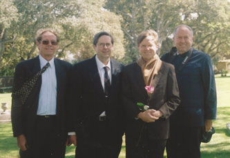 Brothers at funeral 2006