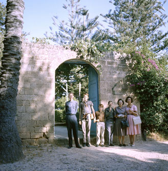 entrance to Garden of Ridvan 19 May 1960