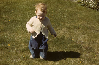 me in garden March 1944