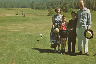 Wawona golf course, Yosemite, Aug.1952