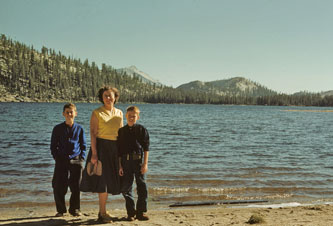 Tenaya Lake, Yosemite, Aug.1952