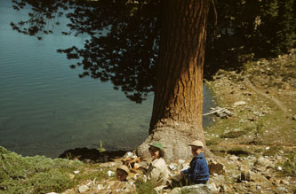 May Lake, Yosemite, Aug.1952