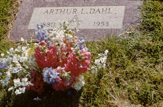 Arthur Sr. grave June 1953