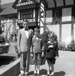 Me, Roger, Gregory, Ford School, Dec.1953