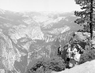 family picture, Yosemite, Aug.1953