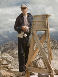 Me on Mt.Hoffmann, Yosemite, Aug.1958