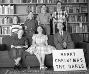 Christmas family picture, Dec.1958