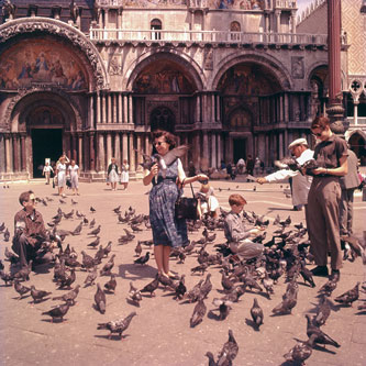 Piazza St.Marco, Venice, 7 June 1960