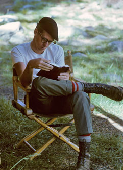 me reading, White Wolf, Yosemite