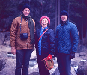 Me, Roger, Mother, Yosemite Dec.1968
