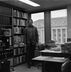 me in Smithsonian office 1971