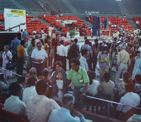 Panama Temple dedication 1972