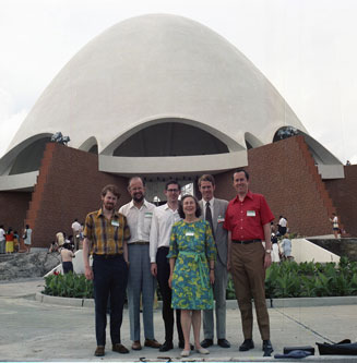 Panama Temple dedication 1972