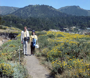Me and Mother, Point Lobos, April 1973