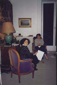 Bahiyyih and Martine, St.Die 1991