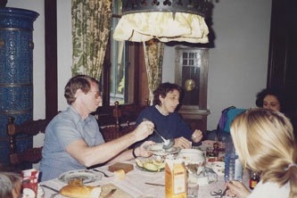 me and family, St.Die 1991