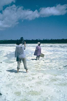 Martine filming