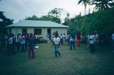 Kanak farewell for Martine