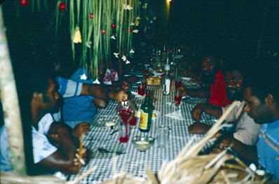 Kanak farewell for Martine