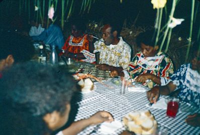 Kanak farewell for Martine