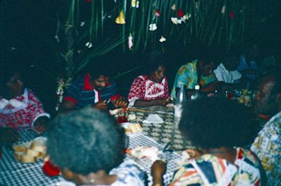 Kanak farewell for Martine