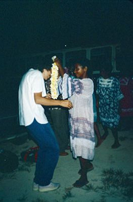 Kanak farewell for Martine