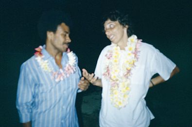 Kanak farewell for Martine
