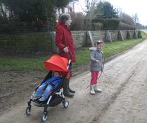Luca, Martine and Lia