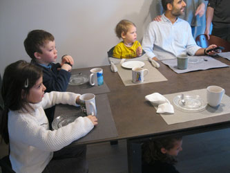 Lia, Henri, Luca, Bahador