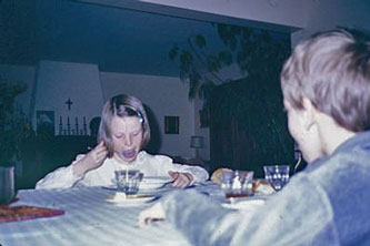 at grandparents