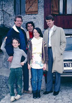 the family with Greg