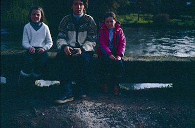 Family near Plomodiern