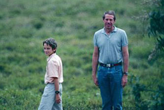 me and Alex 1990