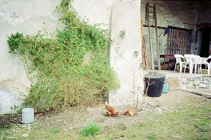 La Pallud courtyard