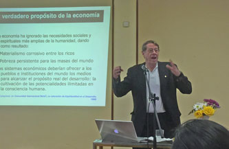 Lecturing in Madrid