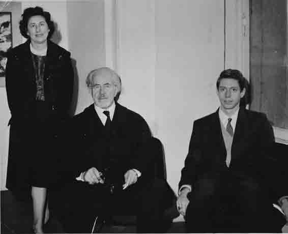 Mark Tobey with Joyce and Arthur Lyon Dahl 1961