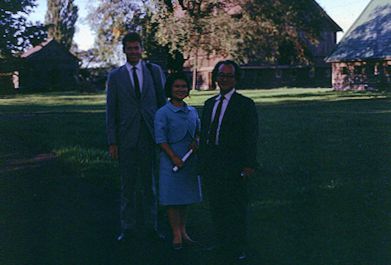 Arthur Dahl, Wako and Jin Ito, University of Hokkaido