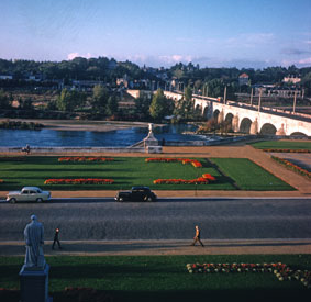 Tours, view from Stanford-in-France