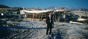 Bill Tilton and boat building