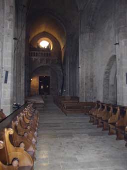 interior towards entrance