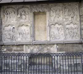 Gothic panels, St. Olaf's Church