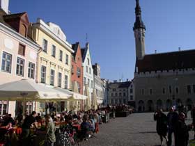 main square and Town Hall