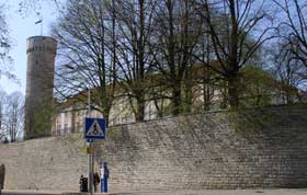 Wall and Toompea Castle